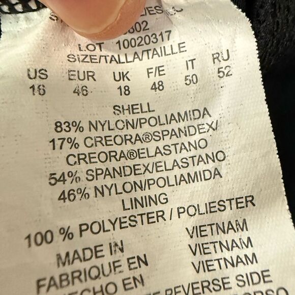 Trimshaper Black One Piece Swimsuit - Picture 4 of 4